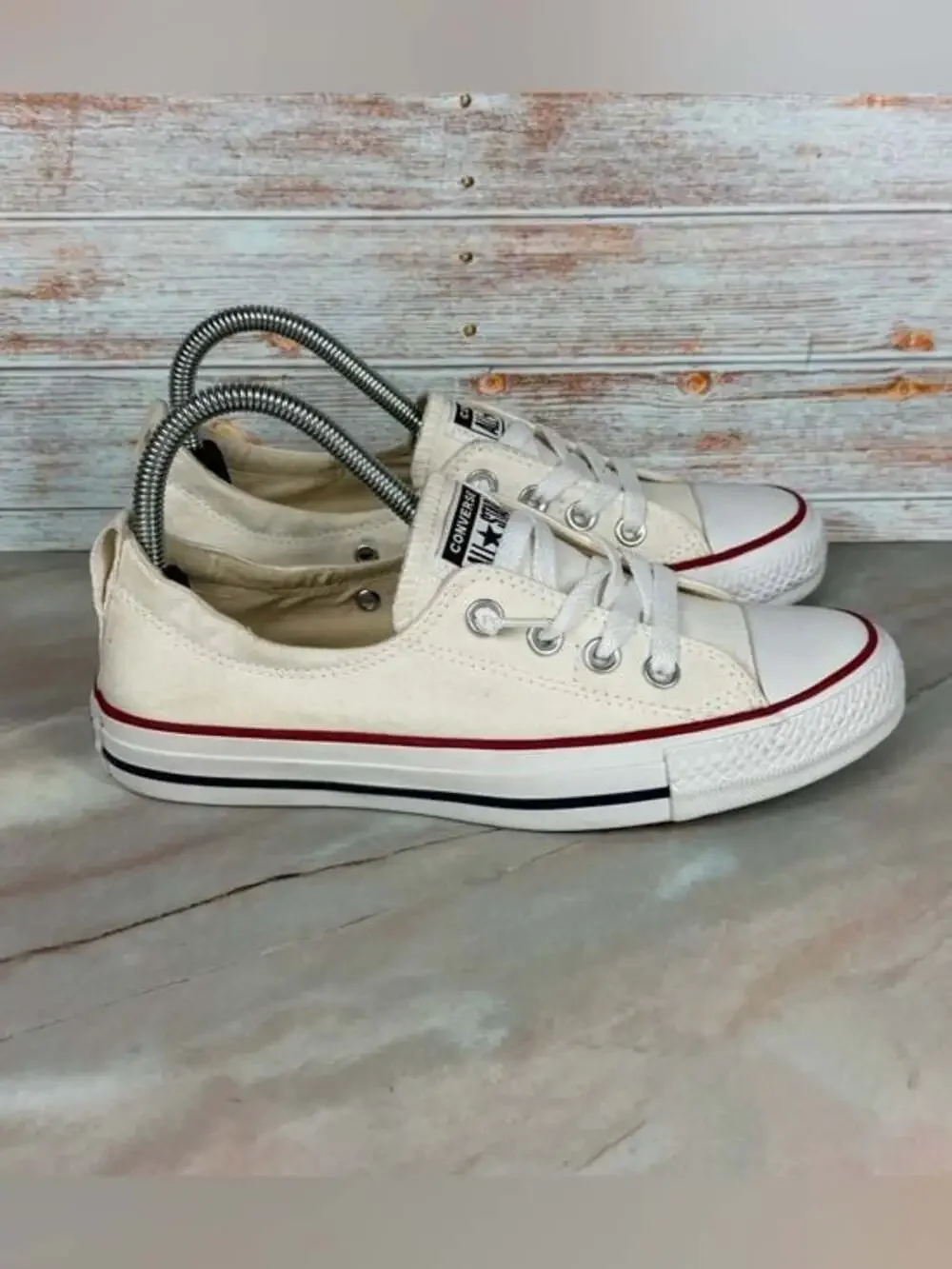 Converse Chuck Taylor All Star Shoreline Slip-On Low Top in Natural
